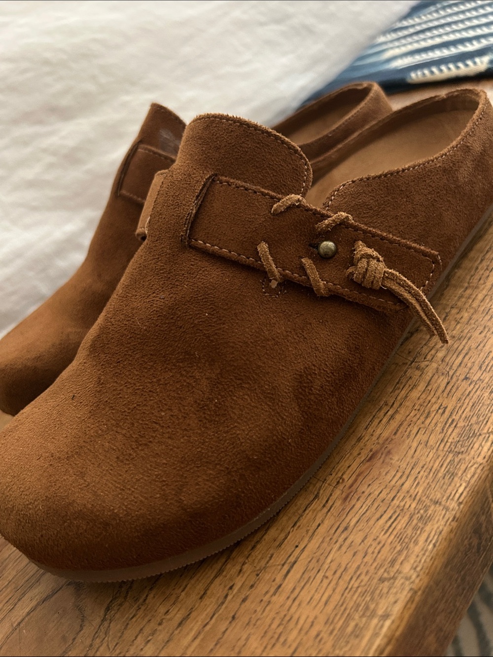 NWNT Seychelles Los Angeles Relaxed Slide In Suede Mule, Size 7